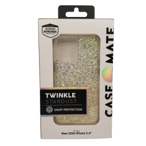 Case-Mate Twinkle Stardust - iPhone 12 Mini - ¡Protección antimicrobiana!¡!
